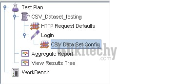  configuration of csv dataset